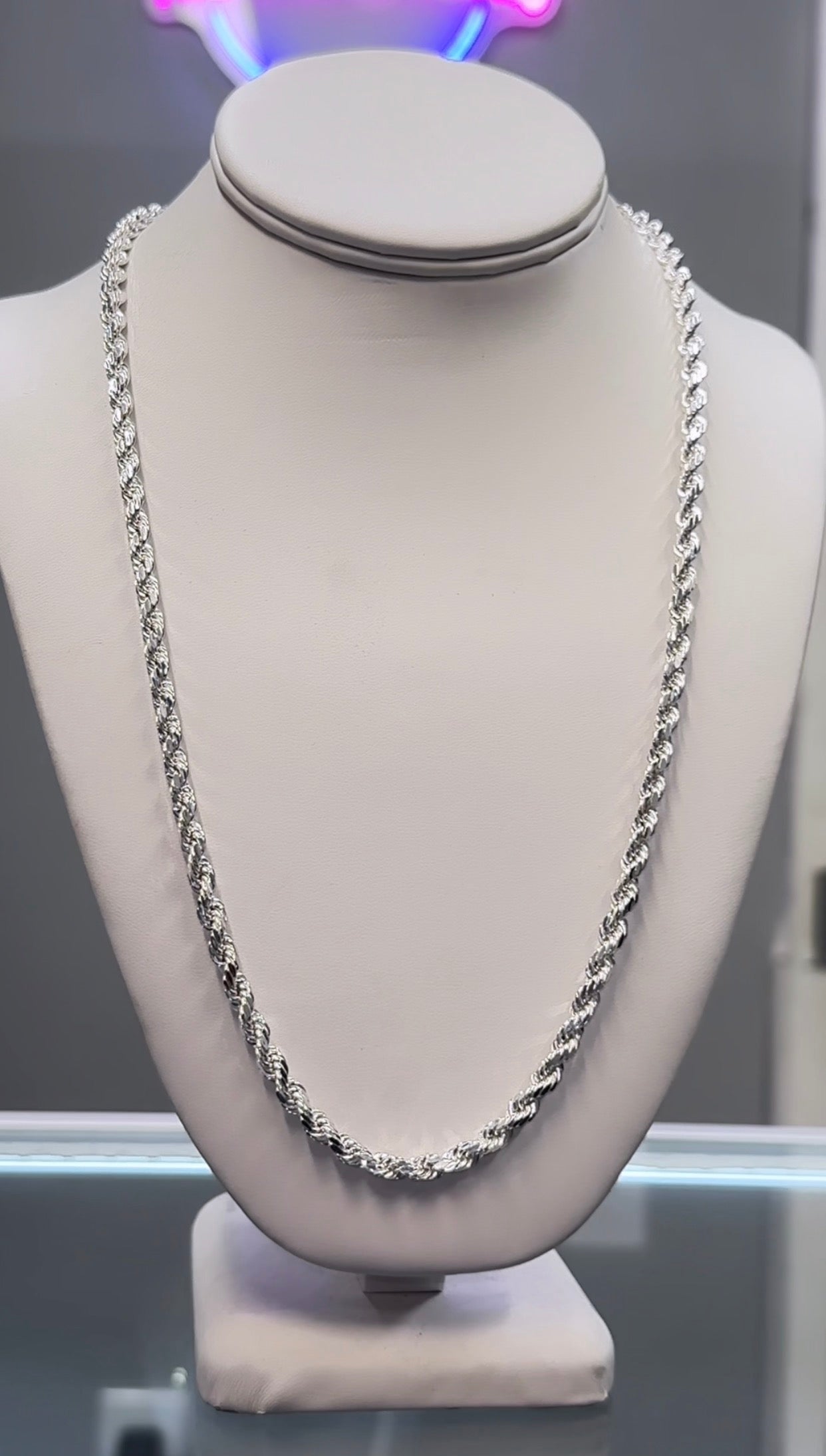 Silver Rope Chain