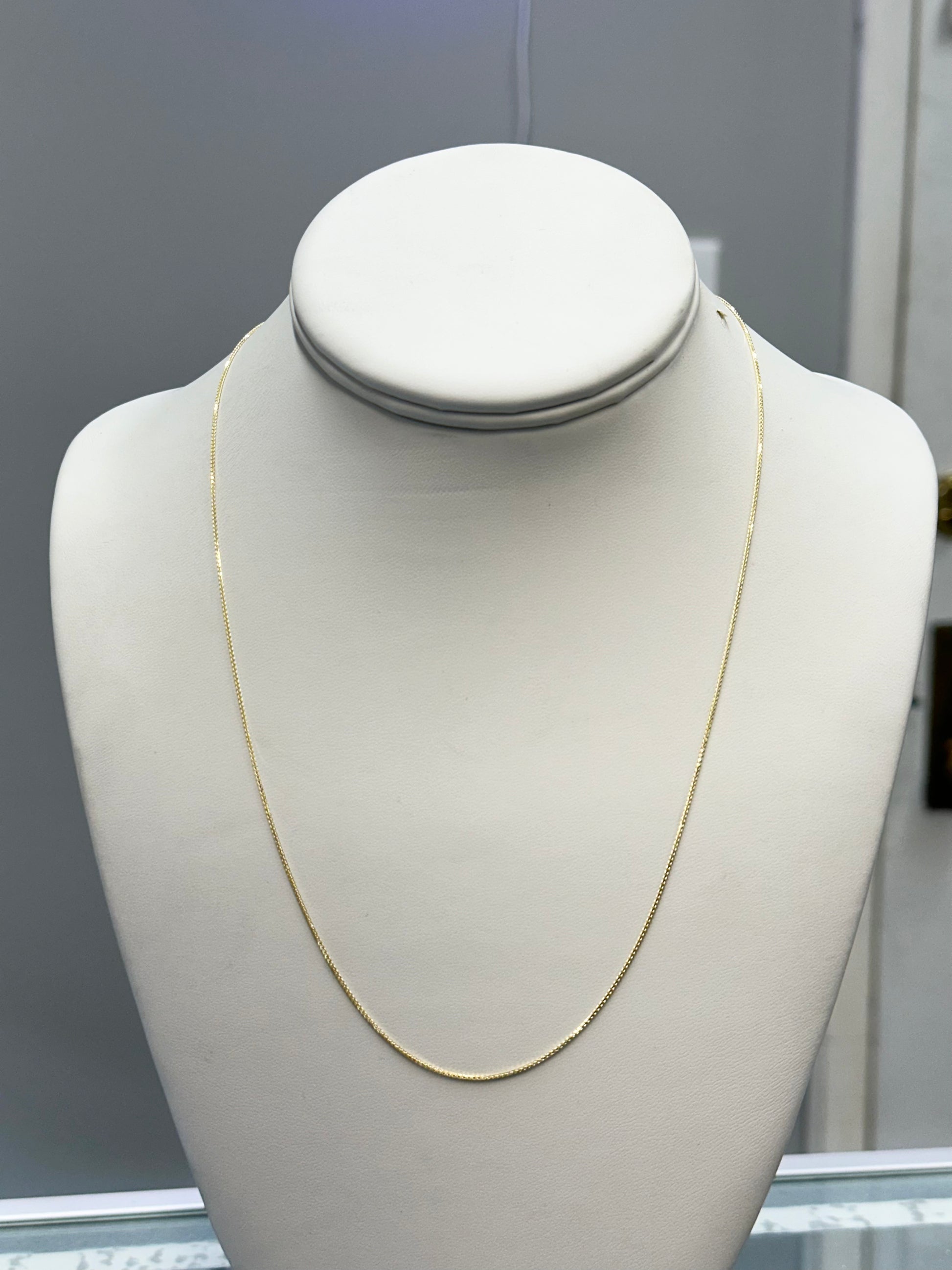 10K Gold Wheat Chain