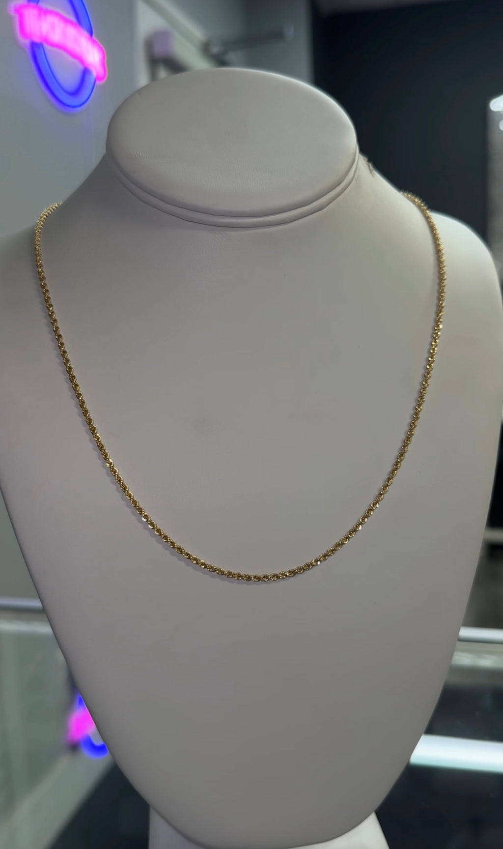 10K Gold Rope Chain