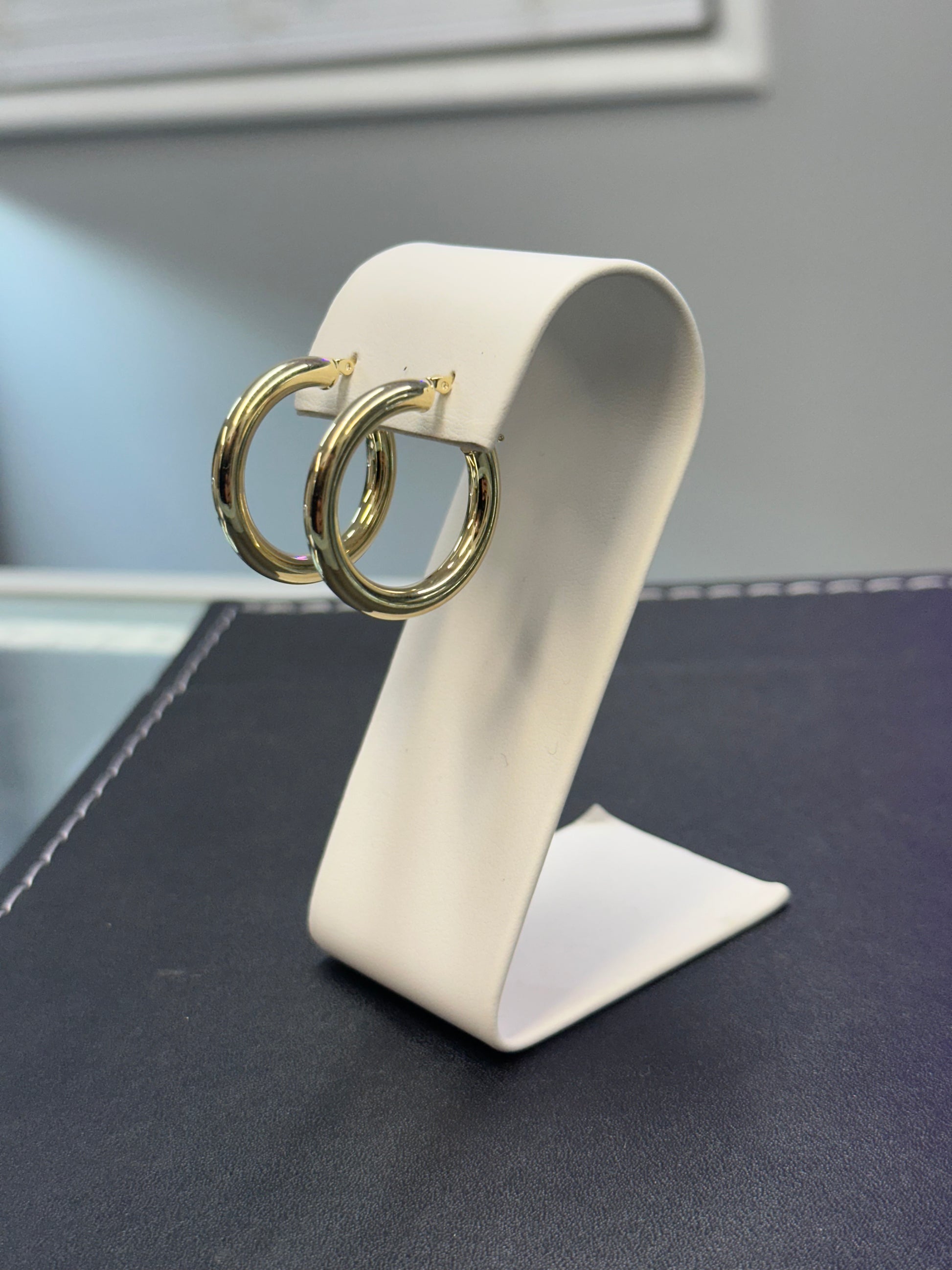 14K Gold Hoop Earrings