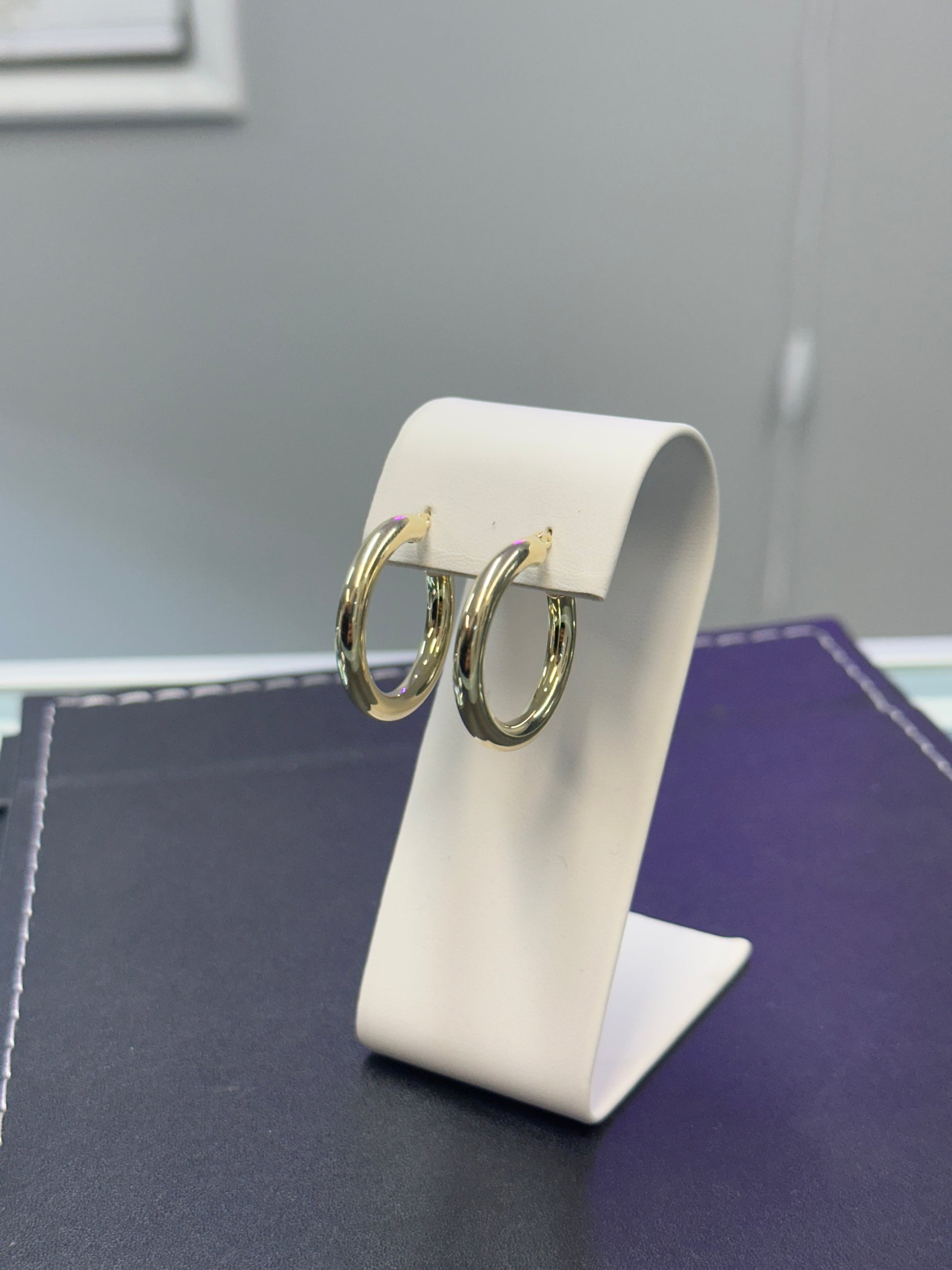 14K Gold Hoop Earrings
