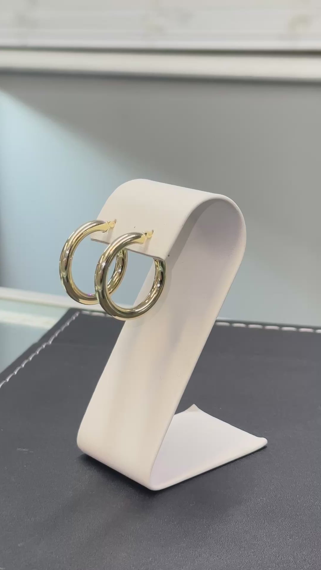14K Gold Hoop Earrings