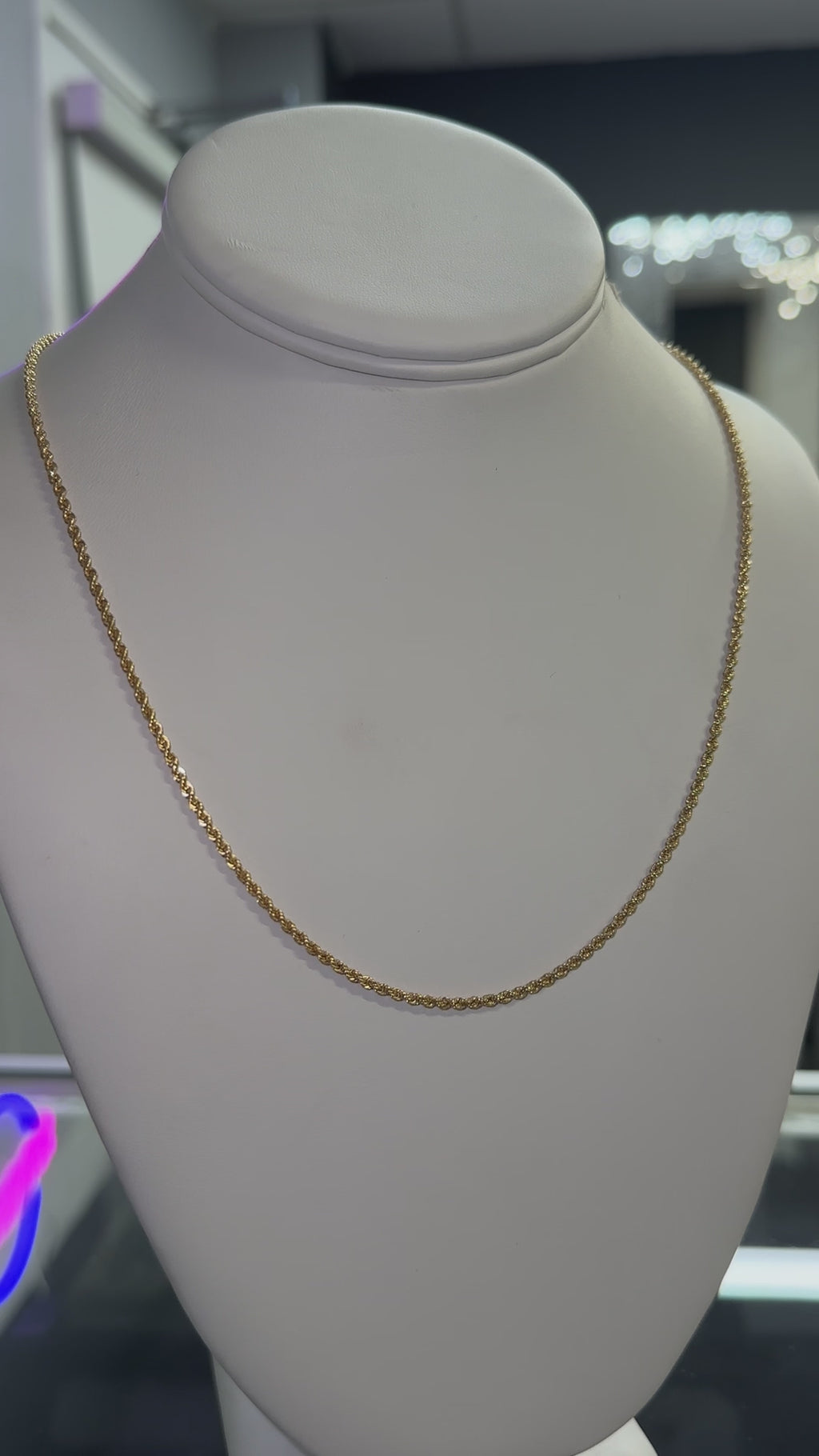 10K Gold Rope Chain