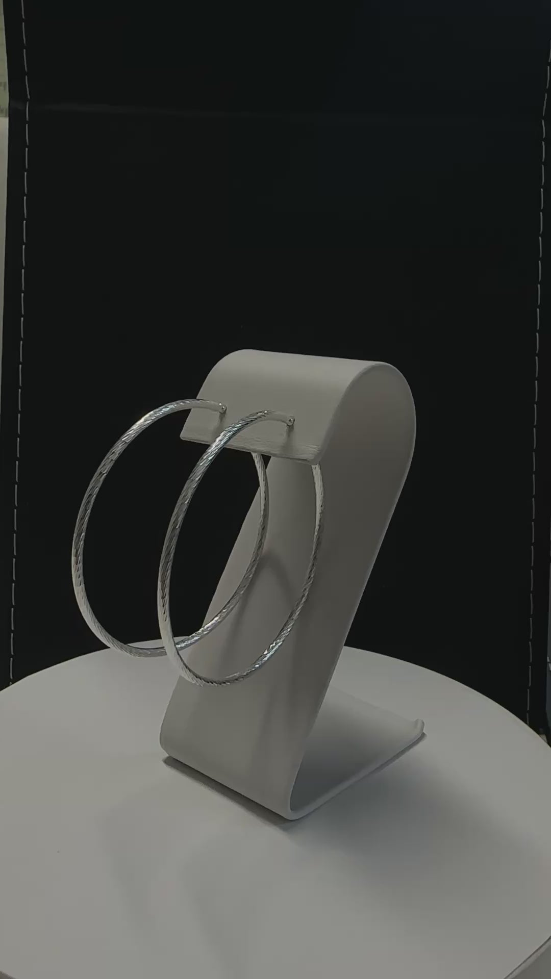 Silver Hoop Earrings