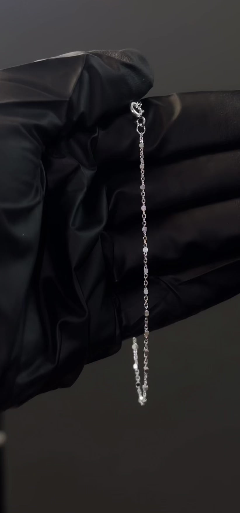 Sterling Silver Lock Bracelet