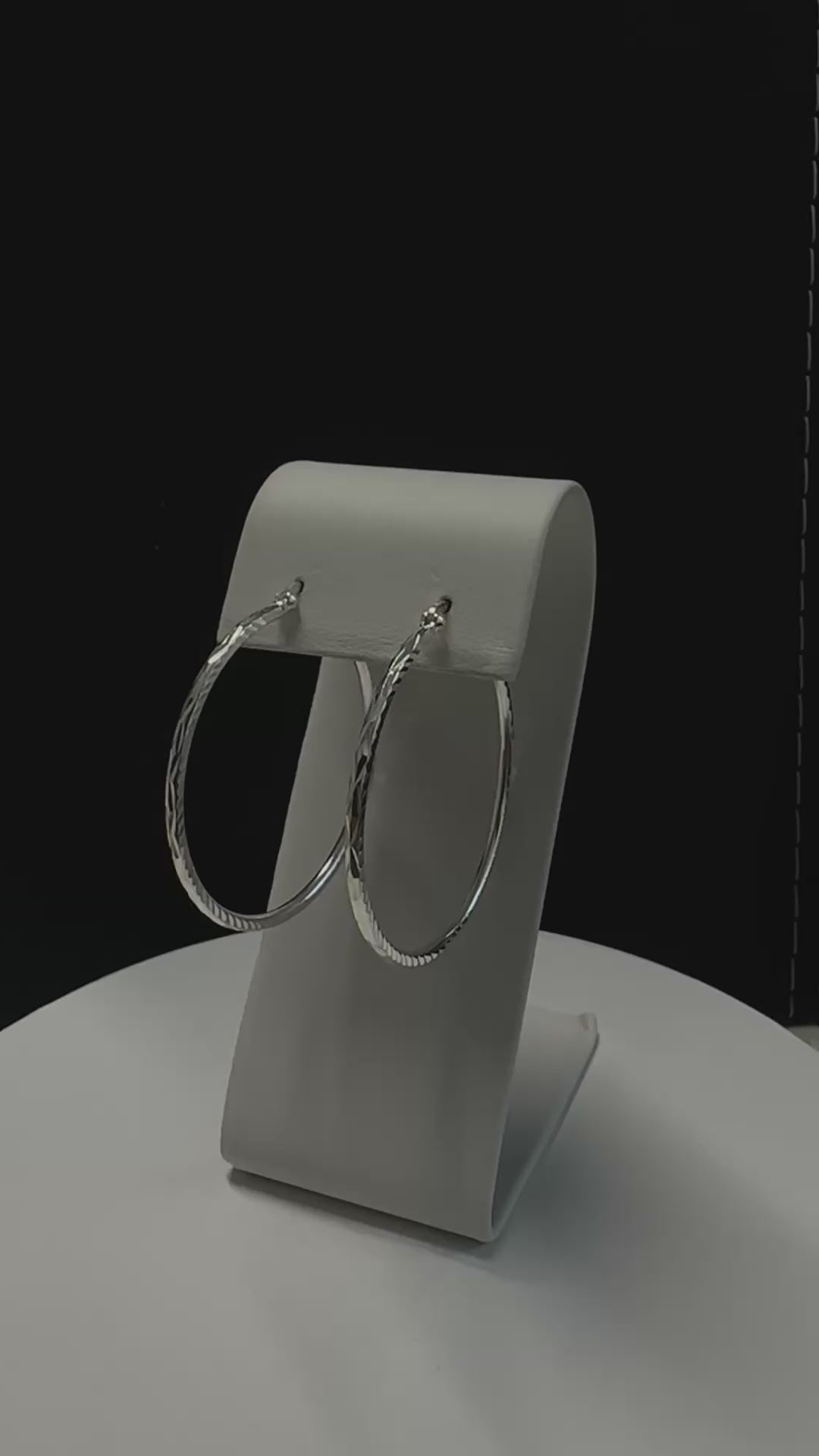 Silver Hoop Earrings