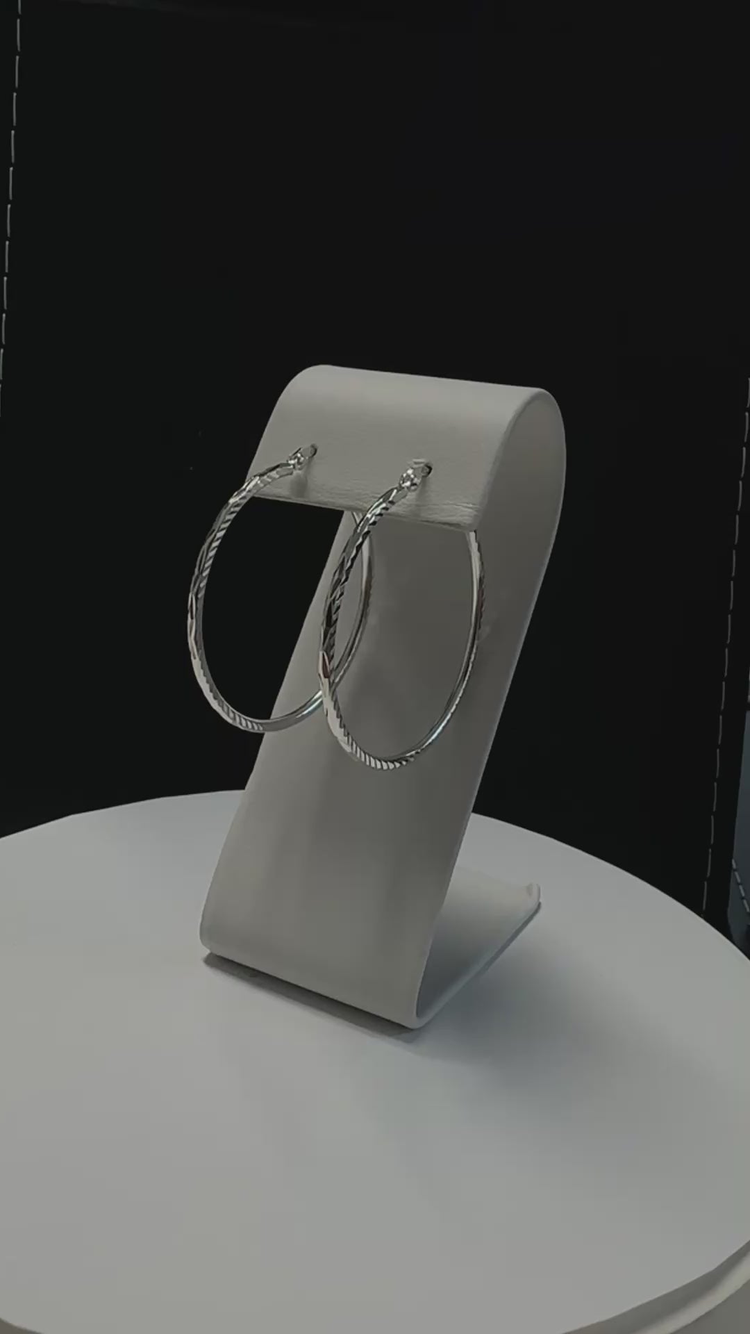 Silver Hoop Earrings